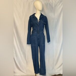 Anthropologie x Mare Mare denim jumper size XS